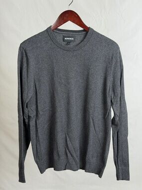 Bonobos Men's Crewneck Sweater - Charcoal